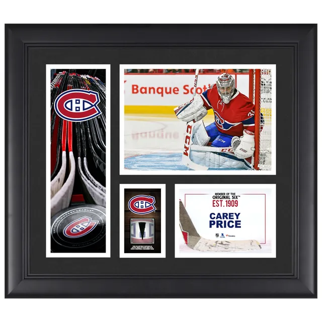 Fanatics Men's Branded Carey Price Light Blue Montreal Canadiens