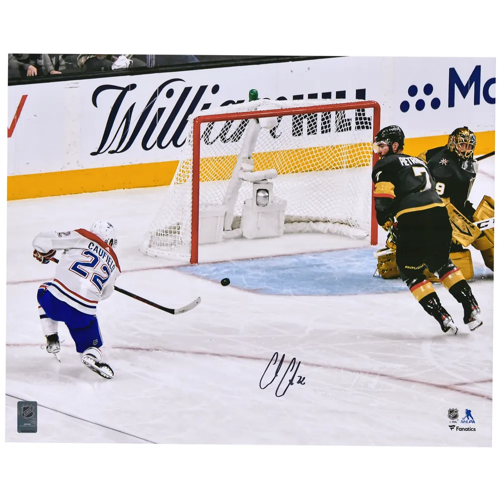 Cole Caufield Montreal Canadiens Autographed Fanatics Authentic