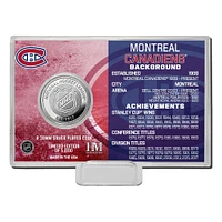 Highland Mint Montreal Canadiens Team History - Coin Card