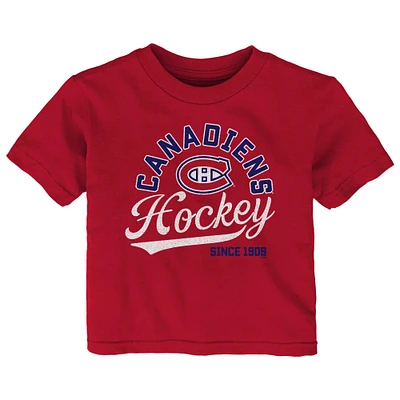 Infant Red Montreal Canadiens Take the Lead - T-Shirt