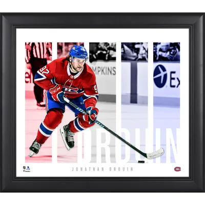 Nathan MacKinnon Colorado Avalanche Fanatics Authentic Deluxe Framed  Autographed 8 x 10 Navy Jersey Skating Photograph