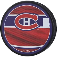 Juraj Slafkovsky Canadiens de Montréal autographiés Rondelle de hockey rétro inversée 2022-23