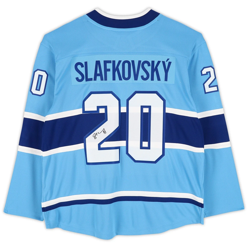 Juraj Slafkovsky Canadiens de Montréal autographié 2022-23 Édition spéciale 2.0 Fanatics Breakaway Jersey