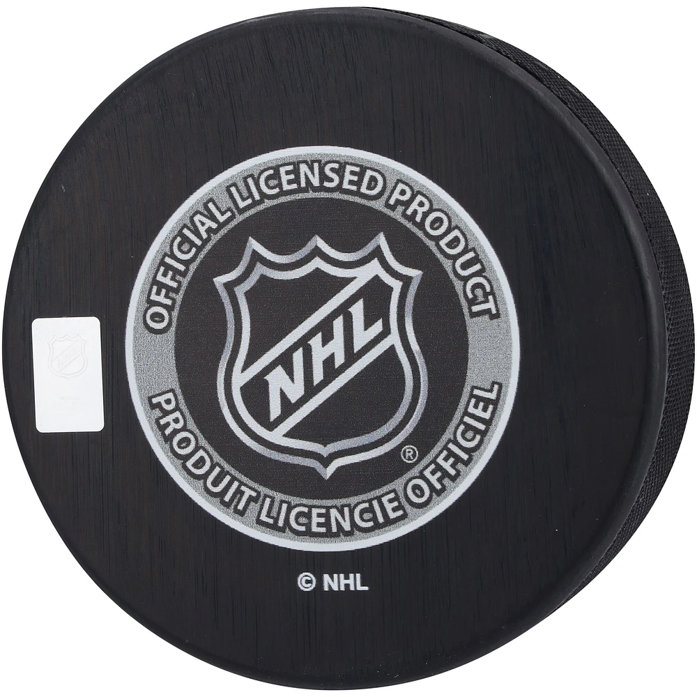 Juraj Slafkovsky Canadiens de Montréal Rondelle de hockey autographiée avec logo français du repêchage 2022 de la LNH