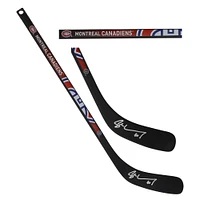 Juraj Slafkovsky Canadiens de Montréal Mini bâton de hockey composite autographié