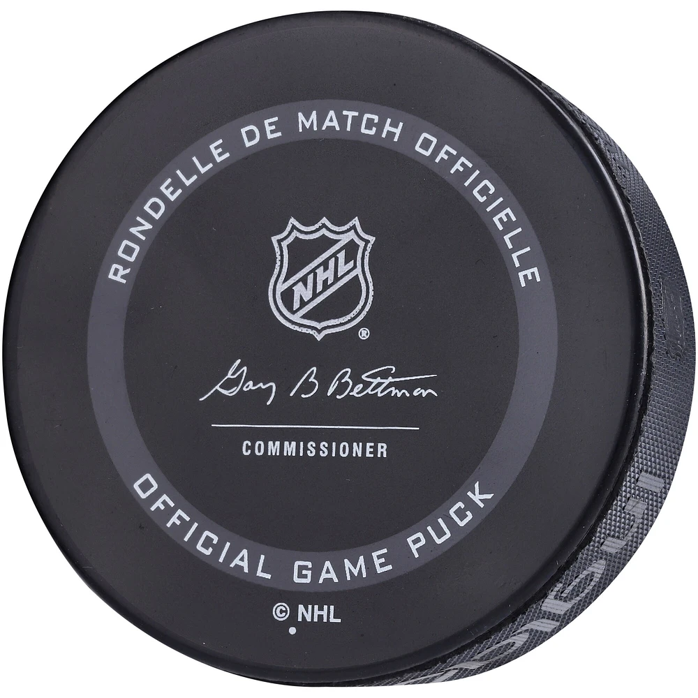 Juraj Slafkovsky Rondelle de jeu officielle autographiée des Canadiens de Montréal