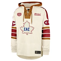 V111020 Cndian Patrick Roy 47 Brand Old Time hockey Cagoules à lacets pour joueur de hommes SWTMENNUM HP180PMWHVT660675CL #3