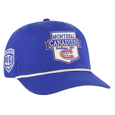 Casquette ajustable Sure Shot Hitch des Canadiens de Montréal de l'époque 1947 pour homme