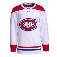 AD7 CNDIAN WHITE AWAY MENS ADIDAS AUTHENTIC PRO BLANK JERSEY - CA SCS JERMENAHC