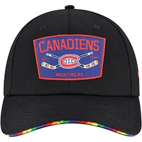 Casquette ajustable HIFE noire des Canadiens de Montréal Fanatics pour hommes