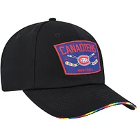 Casquette ajustable HIFE noire des Canadiens de Montréal Fanatics pour hommes