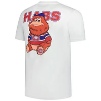Men's Mitchell & Ness  White Montreal Canadiens Plush Doll T-Shirt