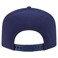 Men's New Era  Navy Montreal Canadiens Colorpack Tonal A-Frame 9FIFTY Adjustable Hat