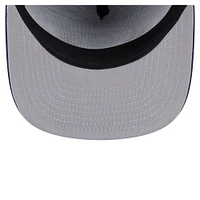 Men's New Era  Navy Montreal Canadiens Colorpack Tonal A-Frame 9FIFTY Adjustable Hat