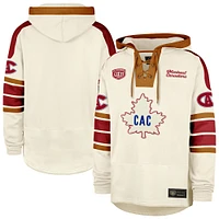Men's '47 Montreal Canadiens Blue Line Heritage Lacer Pullover Hoodie