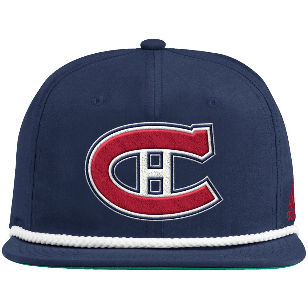 Men's adidas Navy Montreal Canadiens Rope - Adjustable Hat