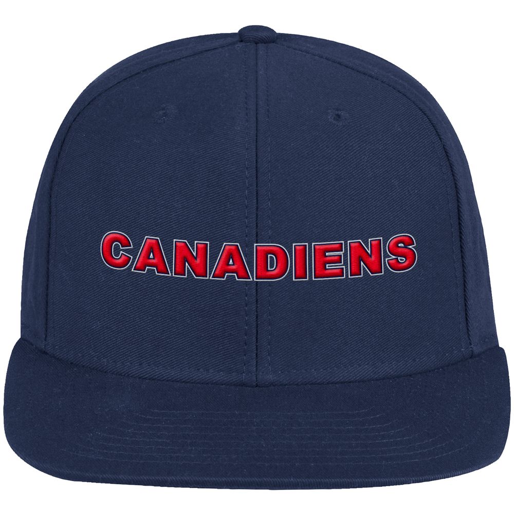 Men's adidas Navy Montreal Canadiens Team - Snapback Hat