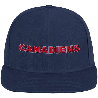 Men's adidas Navy Montreal Canadiens Team - Snapback Hat