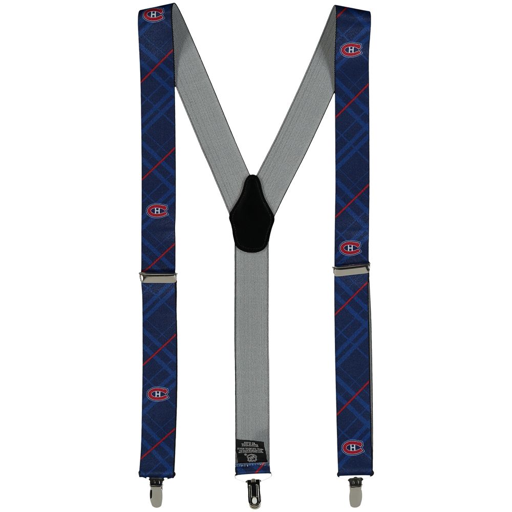 Men's Blue Montreal Canadiens Suspenders