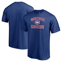 Arc de victoire l'équipe des Canadiens Montréal marque Fanatics bleu - T-shirt