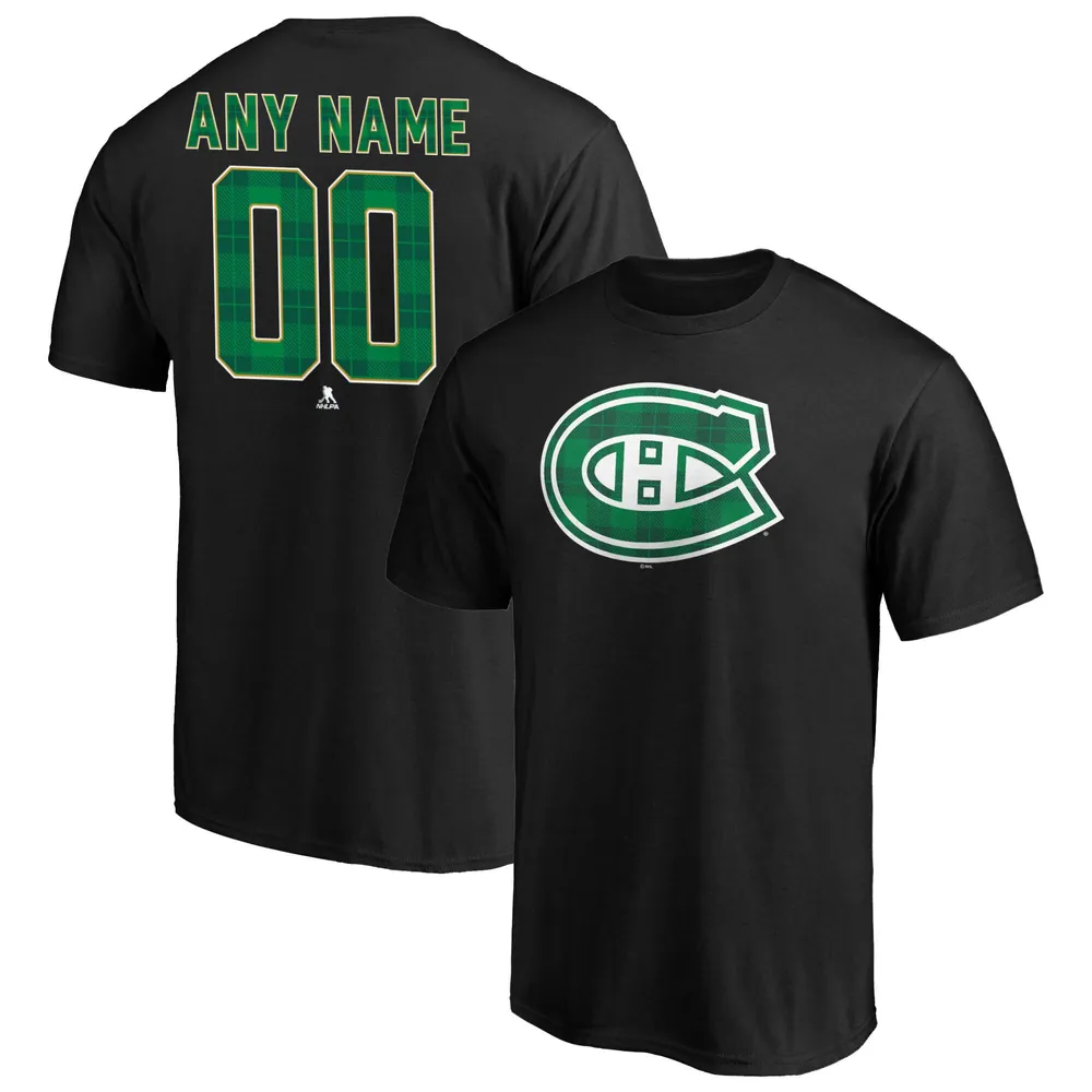Montreal Canadiens Fanatics Branded Emerald Name & Number T-Shirt | Green Tree Mall