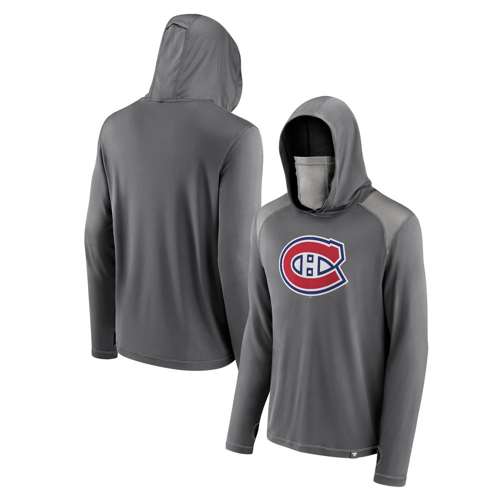 Fanatics Branded Men's Fanatics Branded Gray Montreal Canadiens Rally On  Transitional - Pullover Hoodie with Face Covering | Bayshore Shopping Centre