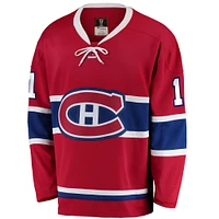 Men's Fanatics Jacques Plante Red Montreal Canadiens Premier Breakaway Retired - Player Jersey