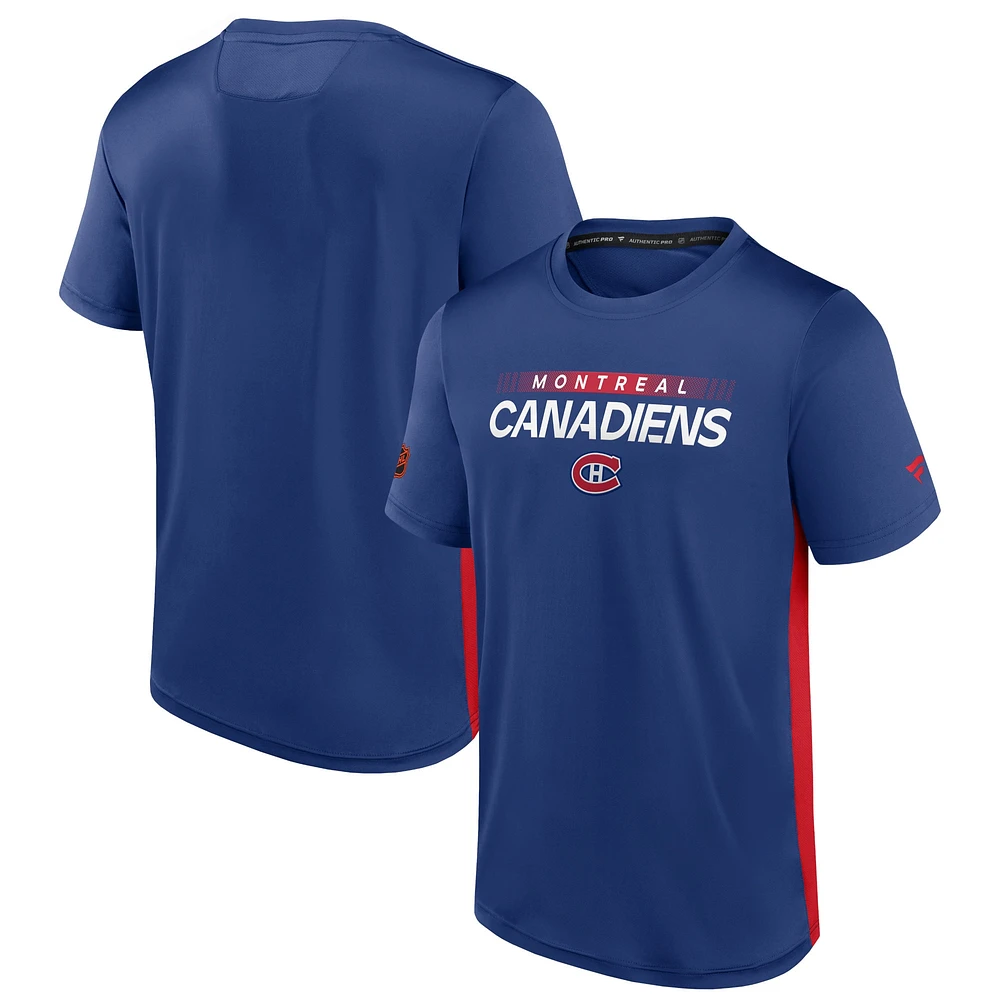 Fanatics pour hommes Canadiens de Montréal édition spéciale 2.0 - T-shirt authentique Pro Tech