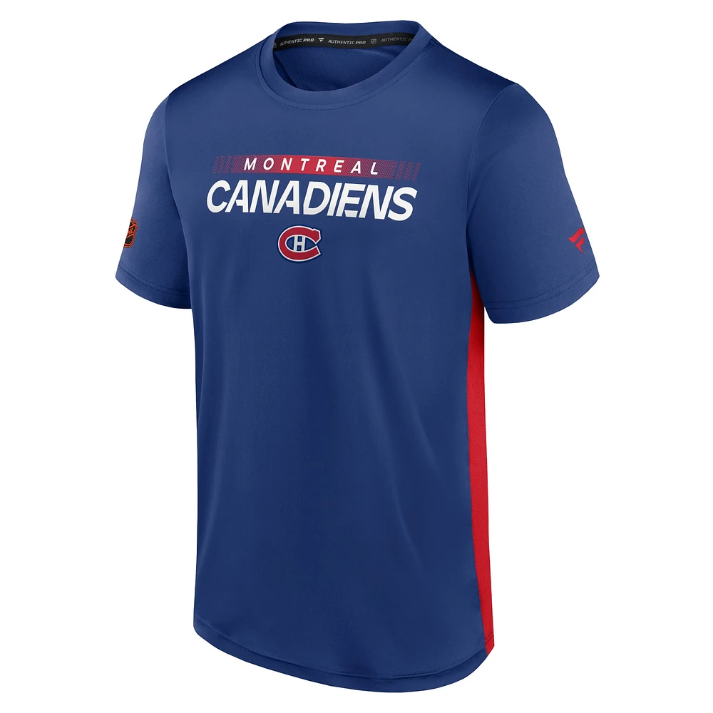 Fanatics pour hommes Canadiens de Montréal édition spéciale 2.0 - T-shirt authentique Pro Tech