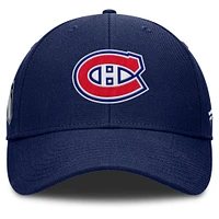 Men's  Fanatics  Navy Montreal Canadiens 2025 Stanley Cup Playoffs Core Structured Adjustable Hat
