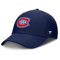 Men's  Fanatics  Navy Montreal Canadiens 2025 Stanley Cup Playoffs Core Structured Adjustable Hat