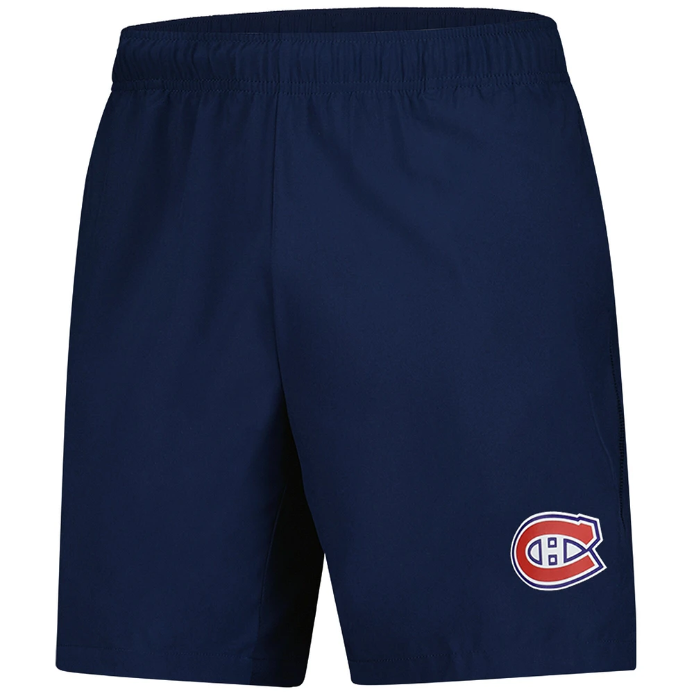 Men's Fanatics Navy Montreal Canadiens Authentic Pro Performance Shorts