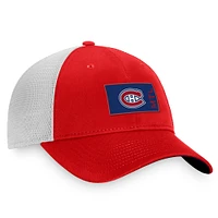 Men's Fanatics Red Montreal Canadiens 2022 NHL Draft - Authentic Pro Rink Trucker Snapback Hat