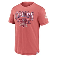 Men's Fanatics Red Montreal Canadiens Elusive Slub T-Shirt