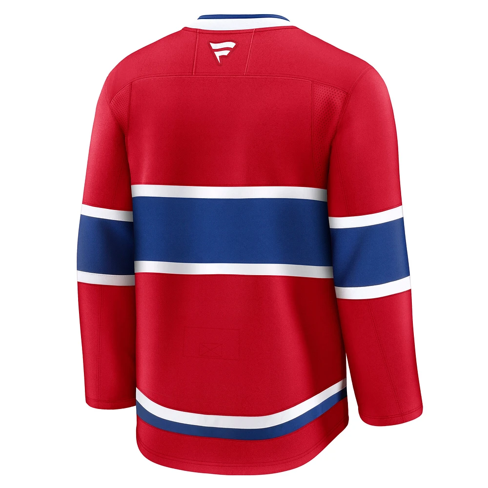 Men's Fanatics Red Montreal Canadiens Home Premium Jersey