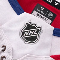 Men's Fanatics White Montreal Canadiens Away Premium Custom Jersey