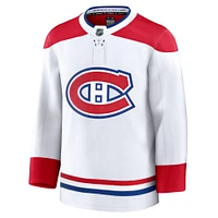 Men's Fanatics White Montreal Canadiens Away Premium Jersey