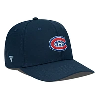 Men's Levelwear Navy Montreal Canadiens  Rise Flex Hat