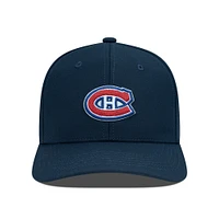 Men's Levelwear Navy Montreal Canadiens  Rise Flex Hat