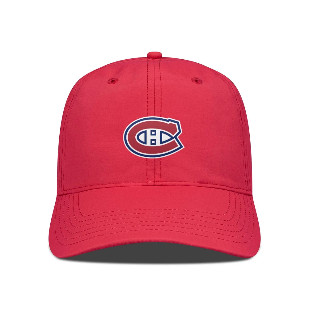 Men's Levelwear Red Montreal Canadiens Crest Adjustable Hat