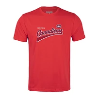 Men's Levelwear Red Montreal Canadiens Richmond Retro Team 2.0 T-Shirt