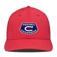 Casquette Rise Skylight Flex rouge pour homme des Canadiens de Montréal Levelwear