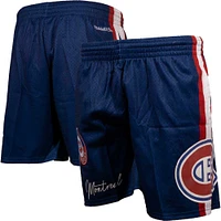 Men's Mitchell & Ness Royal Montreal Canadiens City Collection Mesh Shorts