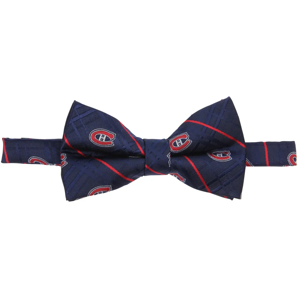 Nœud papillon Oxford des Canadiens de Montréal bleu marine pour homme