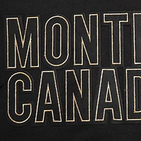 Men's Pro Standard Montreal Canadiens Black & Gold Pullover Hoodie