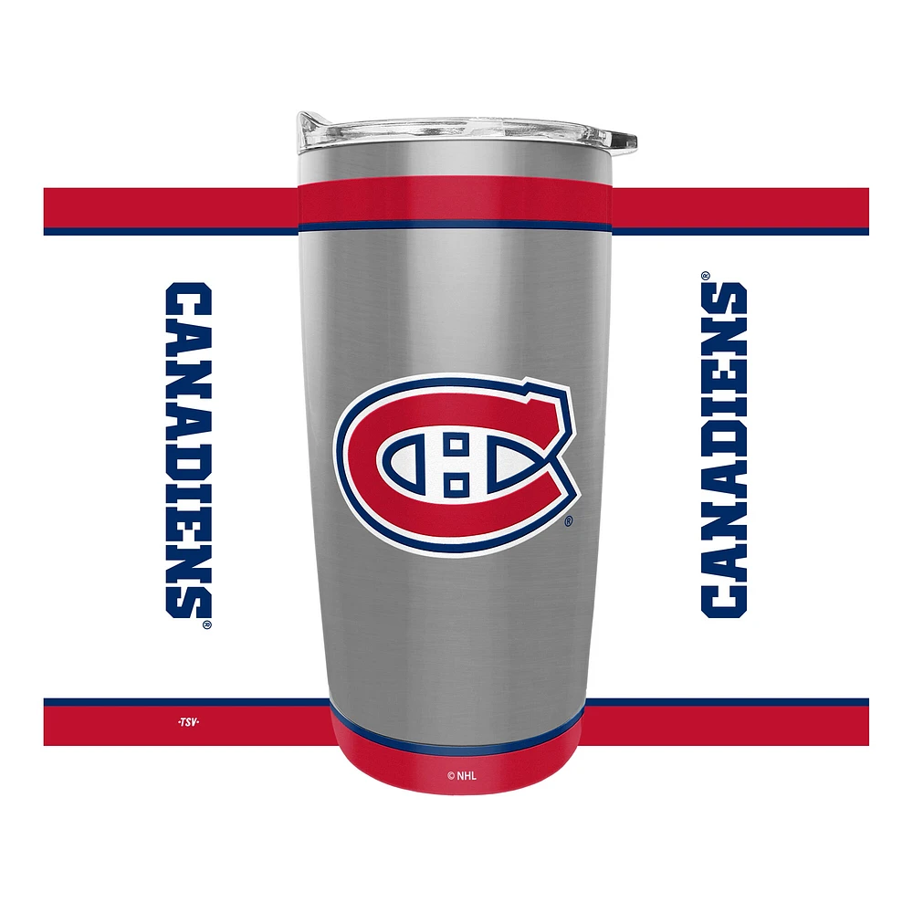 Canadiens de Montréal 20oz. Gobelet d'équipe en acier inoxydable