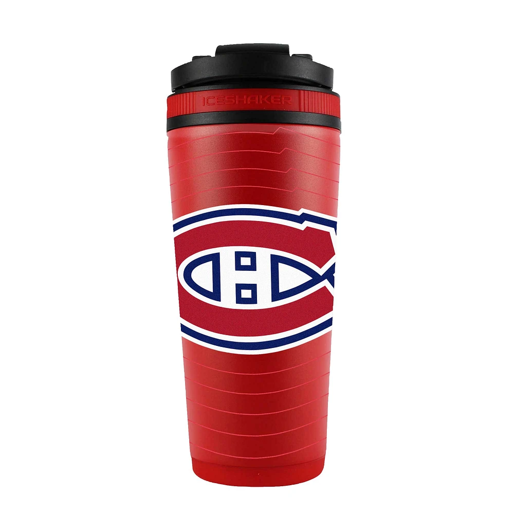 Bouteille shaker en acier inoxydable 4D de 26 oz des Canadiens de Montréal