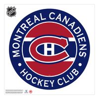 Montreal Canadiens 36'' x 36'' Team Logo Repositionable Wall - Decal