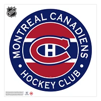 Montreal Canadiens 36'' x 36'' Team Logo Repositionable Wall - Decal