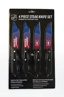 Montreal Canadiens 4-Piece Steak Knife Set